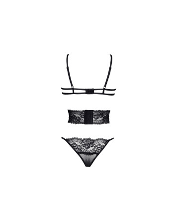 CONJUNTO BODY NOELE NEGRO BEAUTY NIGHT FASHION