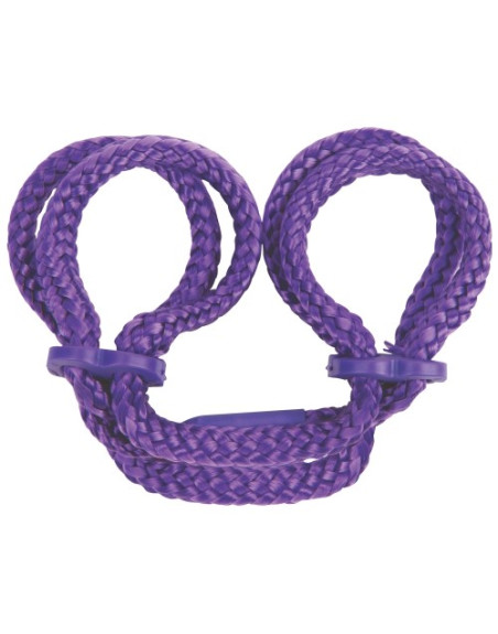 ESPOSAS PARA LOS TOBILLOS JAPANESE SILK LOVE ROPE MORADAS