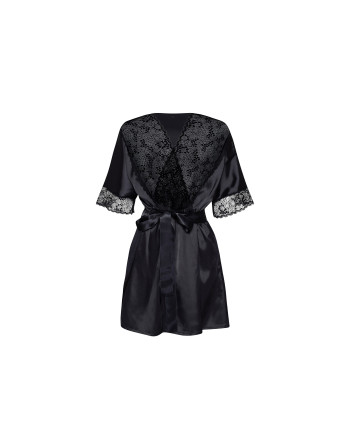 ROBE E TANGA DELIGHT PRETO BEAUTY NIGHT FASHION