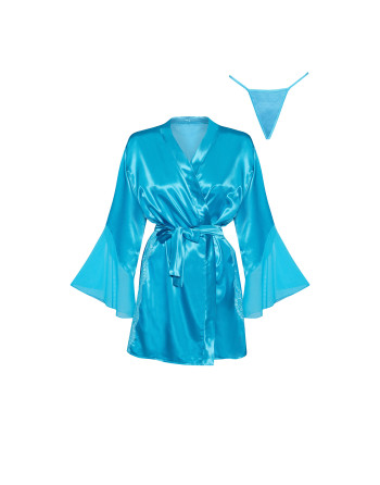 BATA Y TANGA MARLENE TURQUESA BEAUTY NIGHT FASHION