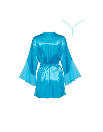 ROBE E TANGA MARLENE TURQUESA BEAUTY NIGHT FASHION