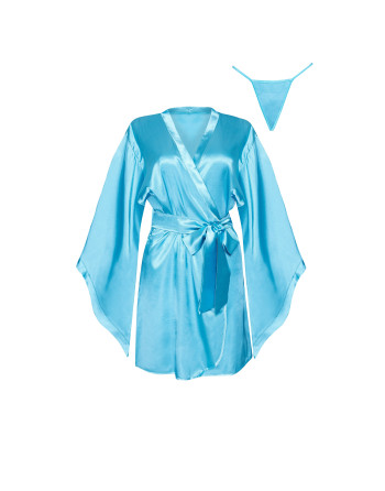 ROBE E TANGA SAMIRA TURQUESA BEAUTY NIGHT FASHION