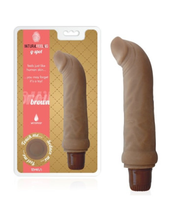 VIBRADOR NATURAL FEELING G-SPOT BROWN