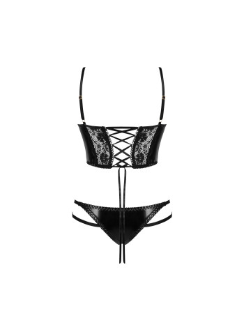 CONJUNTO DE 2 PEÇAS NIRVINA PRETO BEAUTY NIGHT FASHION