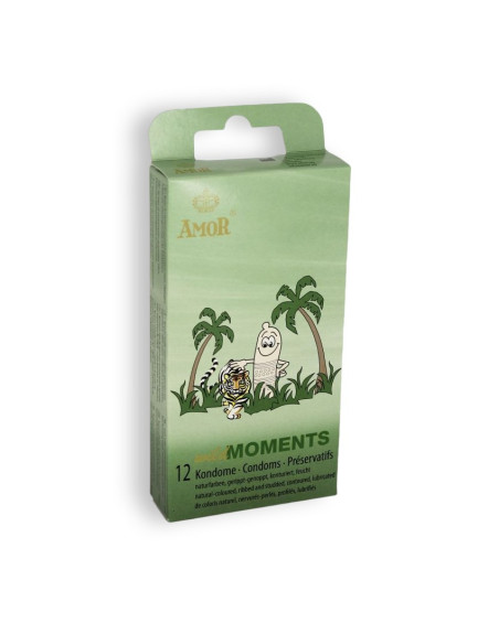 CONDONES WILD MOMENTS 12 UNIDADES