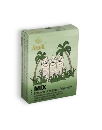 CONDONES MIX 3 UNIDADES