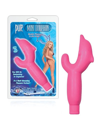 VIBRADOR MINI DOLPHIN ROSA