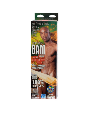 DILDO REALÍSTICO BAM