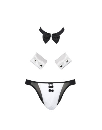 CONJUNTO DE 3 PIEZAS ALFRED NEGRO PASSION