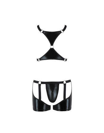 CONJUNTO DE 2 PIEZAS ARON NEGRO PASSION