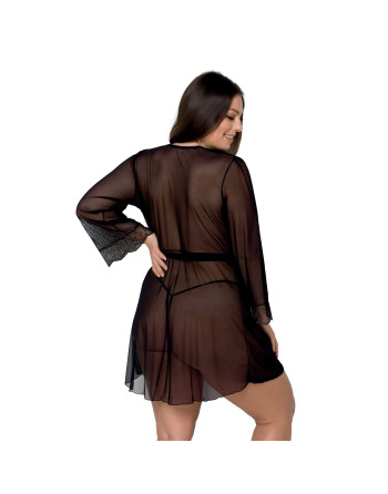 ROBE E TANGA AMBERLY PRETO TAMANHO QUEEN PASSION
