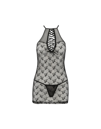 PICARDÍA Y TANGA AZALIA NEGRO EROTIC LINE PASSION