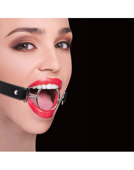 MORDAZA OUCH! RING GAG XL NEGRA