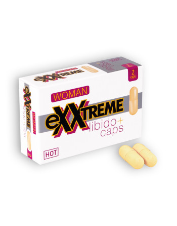 CÁPSULAS ESTIMULANTES EXXTREME LIBIDO+ CAPS PARA MUJERES 2 CÁPSULAS