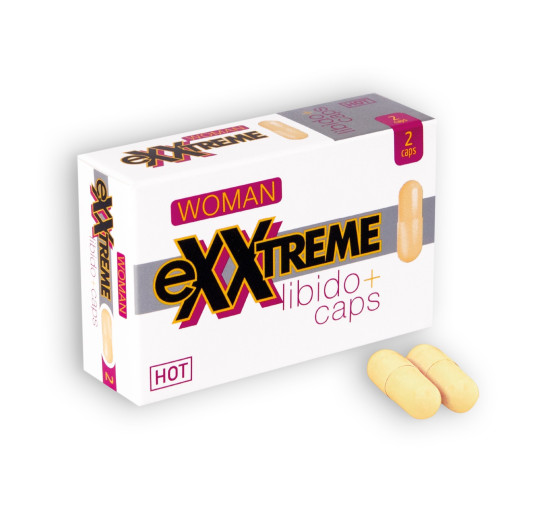CÁPSULAS ESTIMULANTES EXXTREME LIBIDO+ CAPS PARA MULHER 2 CÁPSULAS
