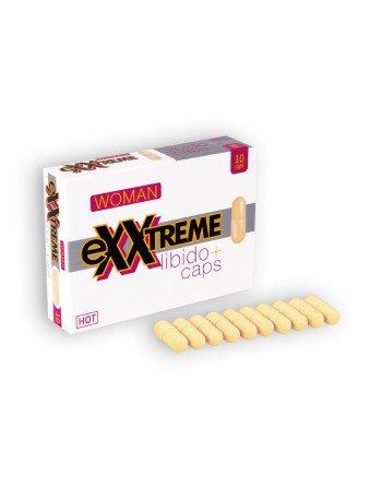 CÁPSULAS ESTIMULANTES EXXTREME LIBIDO+ CAPS PARA MUJERES 10 CÁPSULAS