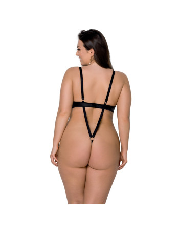BODY CELIN NEGRO TALLA QUEEN PASSION