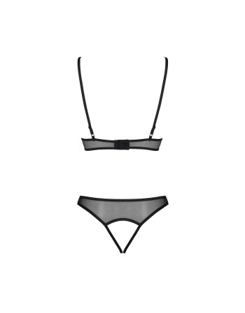 CONJUNTO DE 2 PEÇAS CHRISTA PRETO EROTIC LINE PASSION