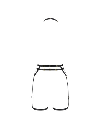 ARNÉS CORPORAL DENIRA NEGRO DEVIL COLLECTION PASSION