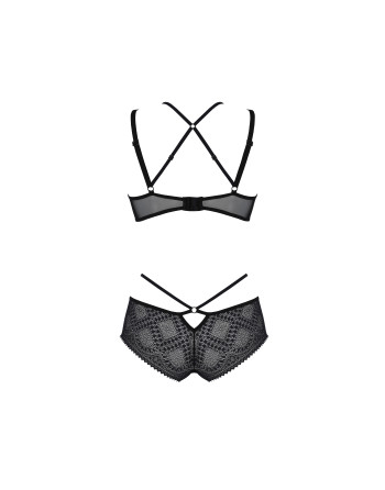 CONJUNTO DE 2 PIEZAS DROSERA BIKINI NEGRO ECO COLLECTION PASSION