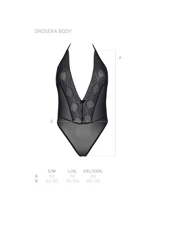 BODY DROSERA PRETO ECO COLLECTION PASSION