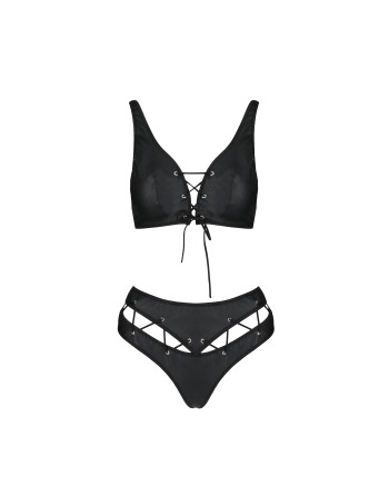 CONJUNTO DE 2 PIEZAS FRANCESCA NEGRO PASSION