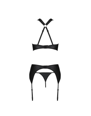 CONJUNTO DE 3 PEÇAS HIMA PRETO PASSION