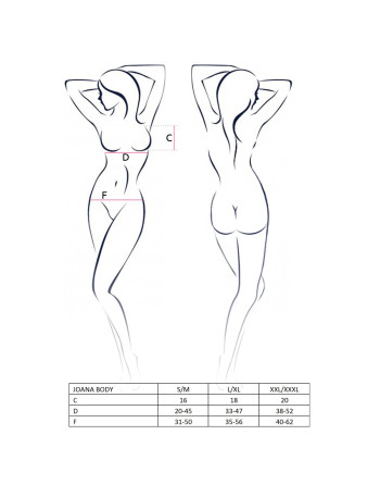 BODY JOANA NEGRO PASSION
