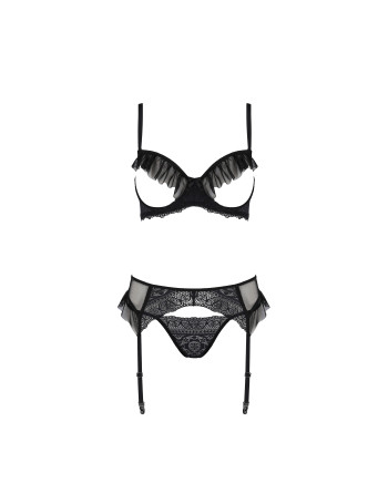 CONJUNTO DE 3 PEÇAS KERRIA PRETO ECO COLLECTION PASSION