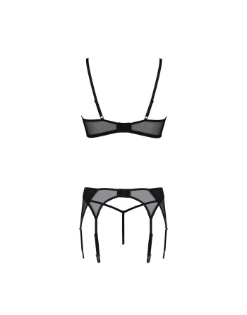 CONJUNTO DE 3 PIEZAS LEAFA NEGRO ECO COLLECTION PASSION