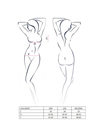 BODY LEILA BEGE EROTIC LINE PASSION