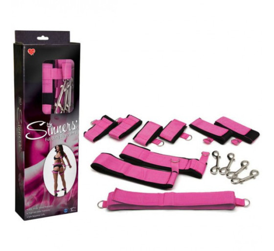 KIT DE RESTRICCIÓN FULL BODY RESTRAINTS SINNERS´