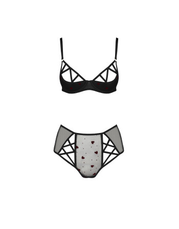 CONJUNTO DE 2 PIEZAS LOVELIA BIKINI NEGRO PASSION