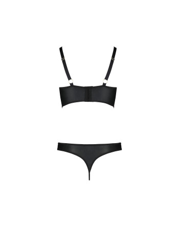 CONJUNTO DE 2 PIEZAS MALWIA BIKINI NEGRO TALLA QUEEN PASSION