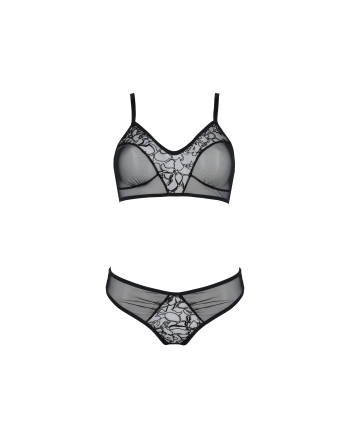 CONJUNTO DE 2 PIEZAS PRIMULA BIKINI NEGRO ECO COLLECTION PASSION