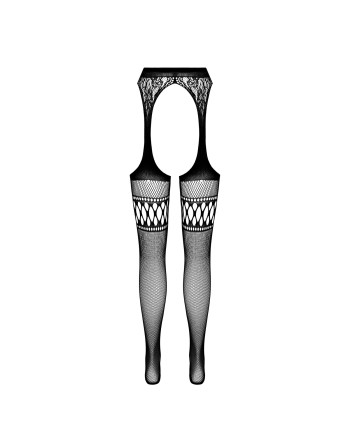 COLLANTS COM EFEITO DE LIGAS S026 VERMELHAS EROTIC LINE PASSION