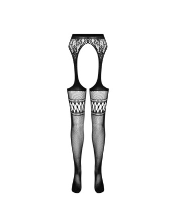 COLLANTS COM EFEITO DE LIGAS S026 BRANCAS EROTIC LINE PASSION