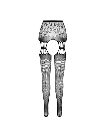 COLLANTS COM EFEITO DE LIGAS S027 VERMELHAS EROTIC LINE PASSION