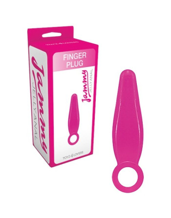 PLUG ANAL FINGER PLUG JAMMY JELLY ANAL ROSA