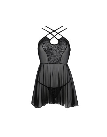 PICARDÍA Y TANGA SELAGINELLA NEGRO ECO COLLECTION PASSION