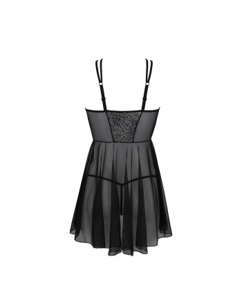 PICARDÍA Y TANGA SELAGINELLA NEGRO ECO COLLECTION PASSION