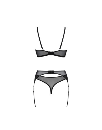 CONJUNTO DE 3 PIEZAS SELAGINELLA NEGRO ECO COLLECTION PASSION 