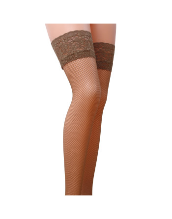 MEDIAS DE LIGUEROSST020 BEIGE (FISHNET) PASSION