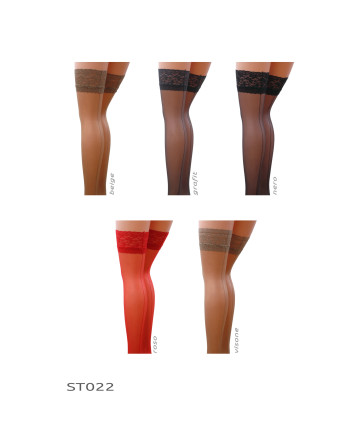 MEDIAS DE LIGUEROS ST022 ROJAS (17 DEN) PASSION