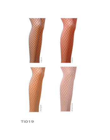MEDIAS TI019 BEIGE (FISHNET) PASSION