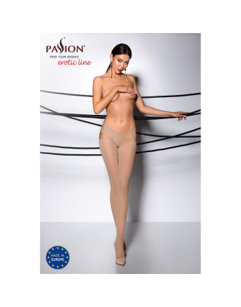 MEDIAS TIOPEN 005 BEIGE (60 DEN) EROTIC LINE PASSION