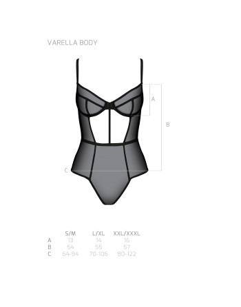 BODY VARELLA PRETO ECO PASSION