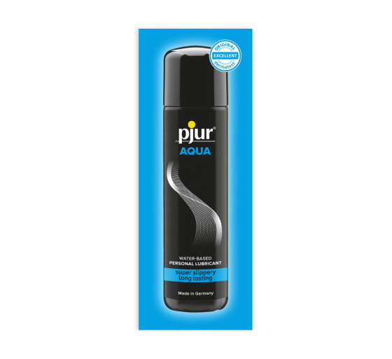 LUBRICANTE DE BASE ACUOSA PJUR AQUA 2ML