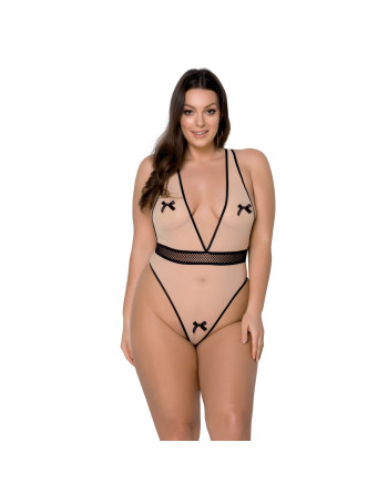 BODY VIENA BEIGE TALLA QUEEN PASSION