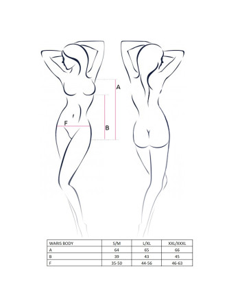 BODY WARIS NEGRO PASSION